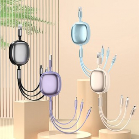 295 리트랙터블 USB 충전 케이블 3in1 #2