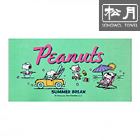 송월 스누피 베케이션50 비치타올 수건 #2