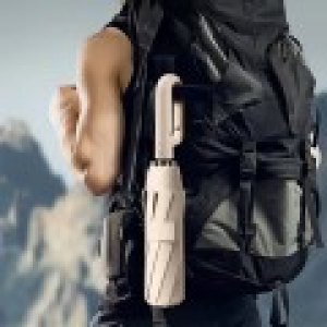 212 D-handle 자동 접이식 우산