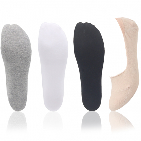 남녀 페이크삭스 밴드 민무늬 덧신 A28 #4