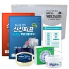 신신파프5매입 2팩 +바세린50ml +안티푸라민30g +구급밴드세트면봉22p