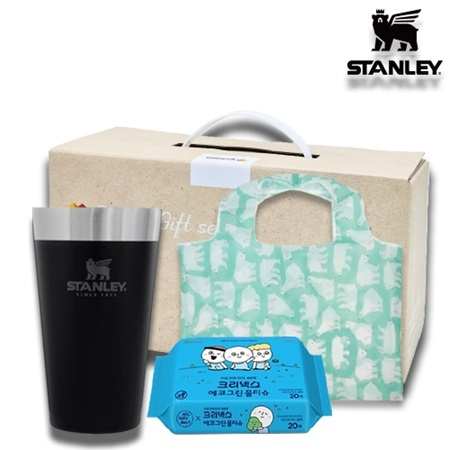 스탠리 파인트컵473ml+대형장바구니+에코그린물티슈 #3