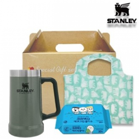 스탠리 빅그립 머그709ml+대형장바구니+에코그린물티슈 #2