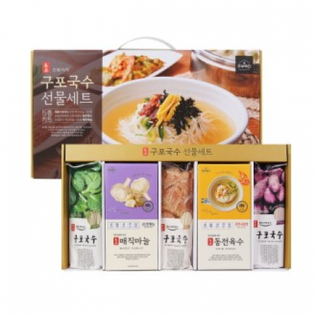 명품 구포 국수 선물 세트  5종(손잡이 가방) #2