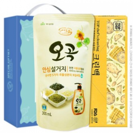 무궁화 오곡안심설거지 세제 크린백(2종) #2