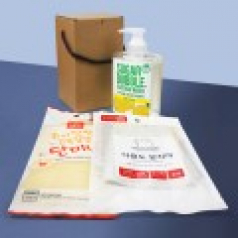 슈가버블 주방세제 470ml + 단미니 고무장갑 + 다용도 앞치마 2매 + 끈케이스