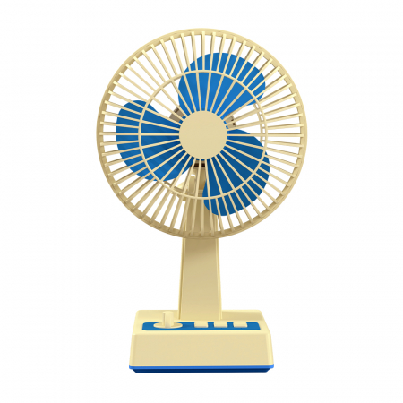 엑스트라 F20 레트로 탁상용 선풍기 BLDC 회전형 무선 충전식 벽선풍기 3600mAh #3