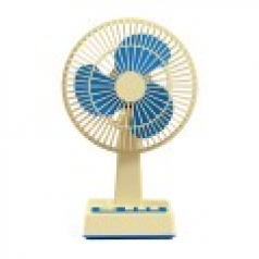 엑스트라 F20 레트로 탁상용 선풍기 BLDC 회전형 무선 충전식 벽선풍기 3600mAh