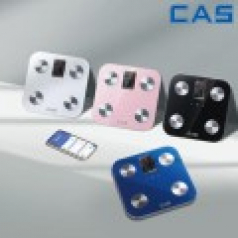 카스 CAS 와이드 컬러 디스플레이 블루투스 체지방  인바디 스마트 체중계  BFA-S10(한글지원)