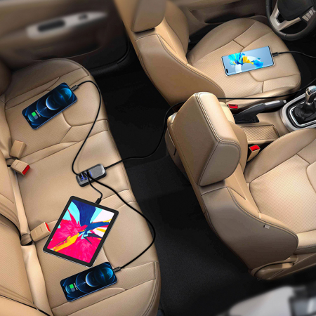 UM2 PD 100W C타입 USB 아이폰 갤럭시 노트북 맥북 아이패드 태블릿 차량용 시거잭 고속 멀티 충전기 UMCH-PD100W #5