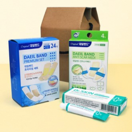대일밴드 프리미엄 24매 세트 (오리지널12매+아쿠아12매) + 대일밴드 습윤밴드 + 닥터스킨 연고 #2