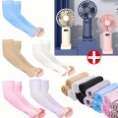 냉각 선풍기+냉감 쿨토시  아이스