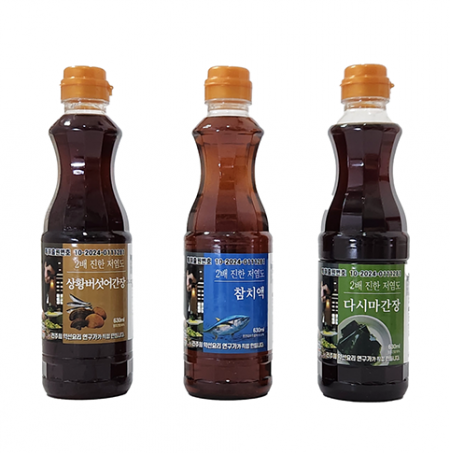 특허받은 저염 240일 숙성 자연 담은 맛간장 3P 세트 #6