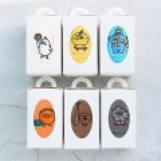 스위트몬스터 베이직 캐릭터 세면타월 30수 150g 선물세트