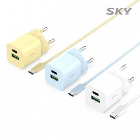 스카이 필 GaN30 30W 큐브 듀얼포트 어댑터 + 케이블 #2