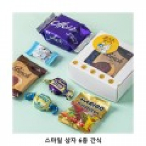 위크앤드 스마일 상자 6종 간식 과자세트