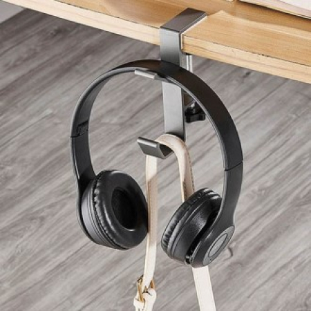 사무실 책상가방걸이 무타공 휴대용 거치대 다용도 #2