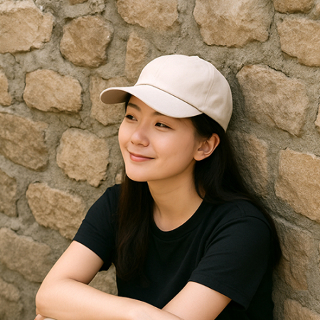 NS 5각 모자 망사 원단 2종 #4