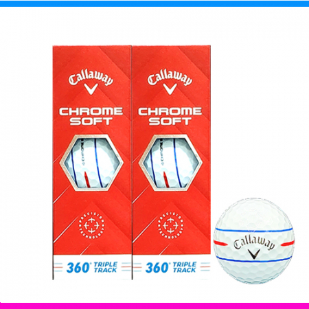 캘러웨이 크롬소프트 360 트리플트랙 6구 3pc 캘러웨이 크롬소프트 트리플트랙 6구세트 캘러웨이 골프공 6구세트 #3