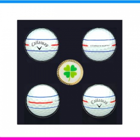 캘러웨이 크롬소프트 360 트리플트랙 4구 볼마커세트 3pc 캘러웨이 크롬소프트 트리플트랙 4구 볼마커 세트 캘러웨이 골프공 4구세트 #2