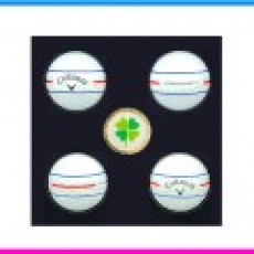 캘러웨이 크롬소프트 360 트리플트랙 4구 볼마커세트 3pc 캘러웨이 크롬소프트 트리플트랙 4구 볼마커 세트 캘러웨이 골프공 4구세트