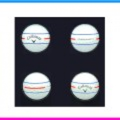 캘러웨이 크롬소프트 360 트리플트랙 4구세트 (3pc) 캘러웨이 크롬소프트 트리플트랙 4구세트 캘러웨이 골프공 4구세트