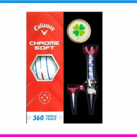 캘러웨이 크롬소프트 360 트리플트랙 3구 볼마커 자석티세트 3pc 캘러웨이 크롬소프트 트리플트랙 3구 볼마커 자석티세트 캘러웨이 골프공 3구세트 #2