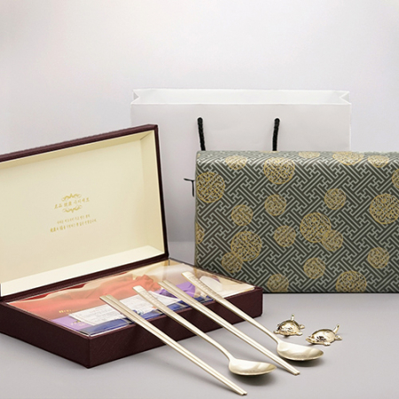 나랏말 티타늄 수저 고급선물세트 #3