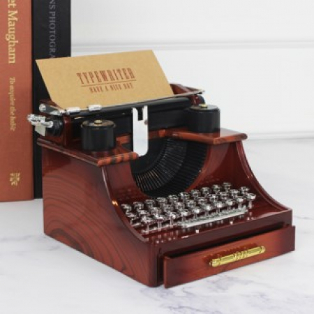 빈티지 엔틱 타자기 오르골 #2