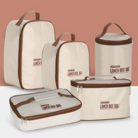 모던 지퍼 보온보냉백, 쿨러백 도시락가방 보온백 보냉백, 택 1 #2