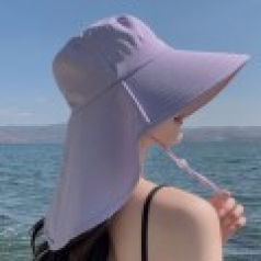 뒷목가림 야회활동 모자