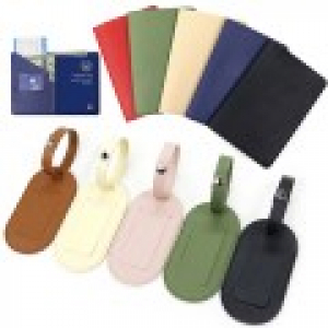 설렘캐리어네임택 + 여권케이스 세트