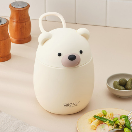 아소부 스텐 진공 베스티 푸드 컨테이너 600ml #3