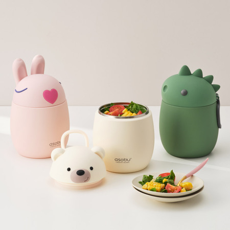 아소부 스텐 진공 베스티 푸드 컨테이너 600ml #2