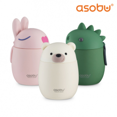 아소부 스텐 진공 베스티 푸드 컨테이너 600ml