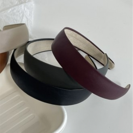 마하 가죽머리띠 // 국내생산 #2