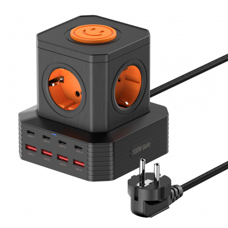 UM2 5구 멀티탭 GAN PD USB C타입 PPS 100W 타워 고속충전기 파워스테이션 타워 #4