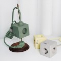 에코너 MT03 큐브 디자인 멀티탭 4000W 고용량 USB C타입 멀티 콘센트 3M