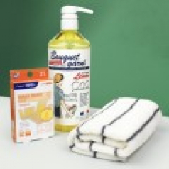 부케가르니 주방세제 750ml + 정품 대일밴드 혼합 21매 + 프리미엄 모달사 주방타올