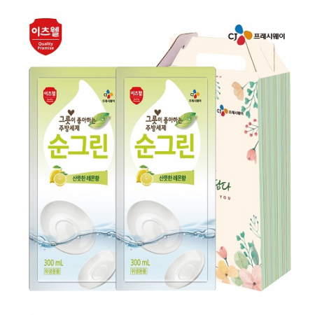 CJ이츠웰 순그린 리필2종300ml #3