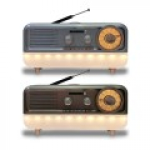 MEIER 레트로 블루투스 라디오 스피커