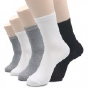 남녀 캐주얼 무지 중목양말 남자 여자 양말 A25