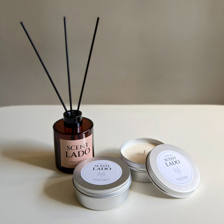 센트라도 디퓨저 150ml + 소이 캔들 2P 세트 #5