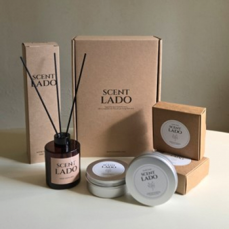 센트라도 디퓨저 150ml + 소이 캔들 2P 세트 #2