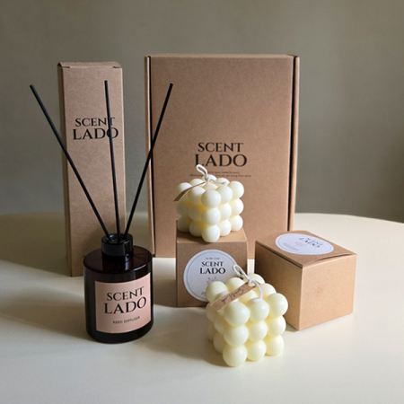 센트라도 디퓨저 150ml + 오브제 캔들 2P 세트 #3