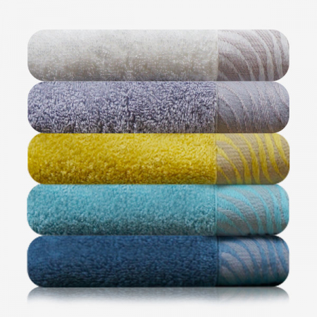 송월타올 뱀무얀혼방사 샤보렌 물결 160g