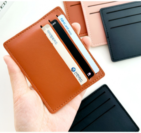 PU가죽 카드케이스 카드지갑 명함케이스 명함 지갑 판촉 사은품 기념품 기프트 선물용 #4