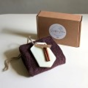 센트라도 송월 주방 타올 수건 + 고체방향제 왁스타블렛 세트