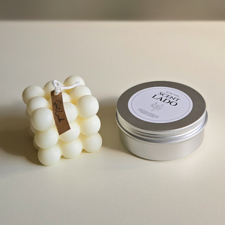 센트라도 미니 소이 캔들+오브제 캔들 세트 #4