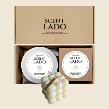 센트라도 미니 소이 캔들+오브제 캔들 세트 #5